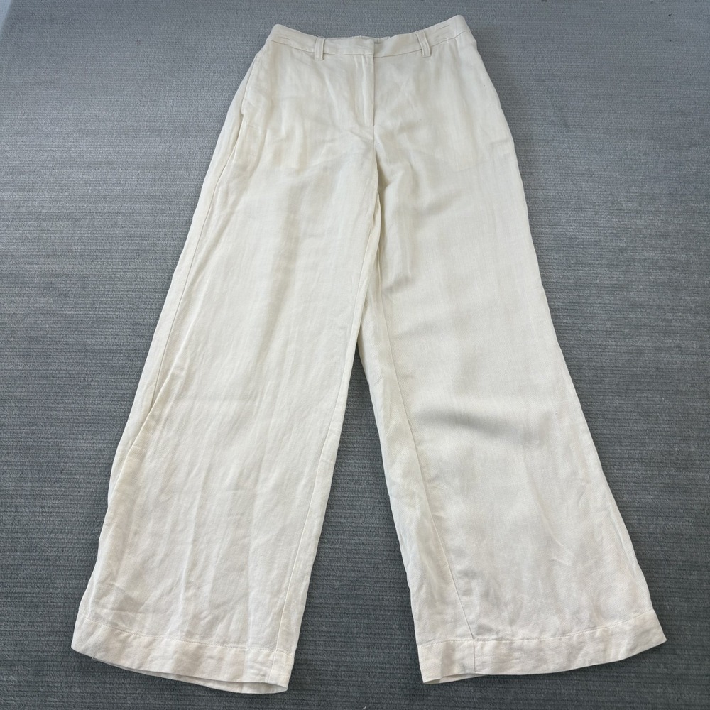 Brochu Walker Jules Wide Leg Pants Women S Italian Linen Quiet Luxury High Waist